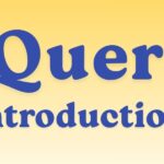 JQuery Introduction
